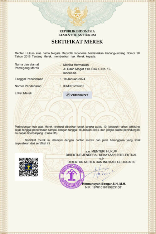BRAND CERTIFICATE VERMONT_page-0001