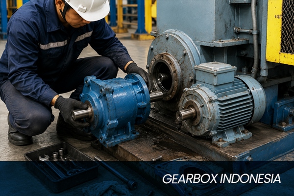 Penggantian Gearbox & Motor